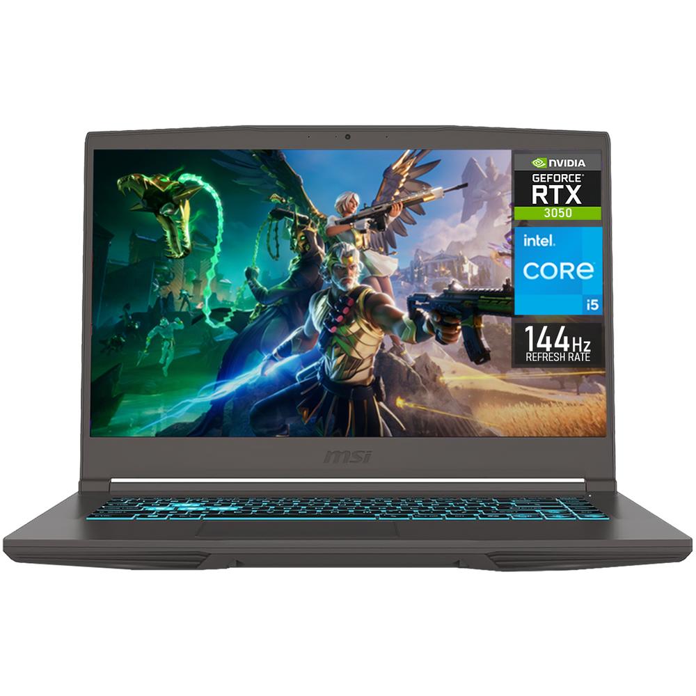 Laptop Gamer Msi Thin 15 Rtx 3050 Intel Core I5 12450h 8gb Ram 512gb Ssd 15.6'' 144hz W11h Teclado En Ingles Reacond