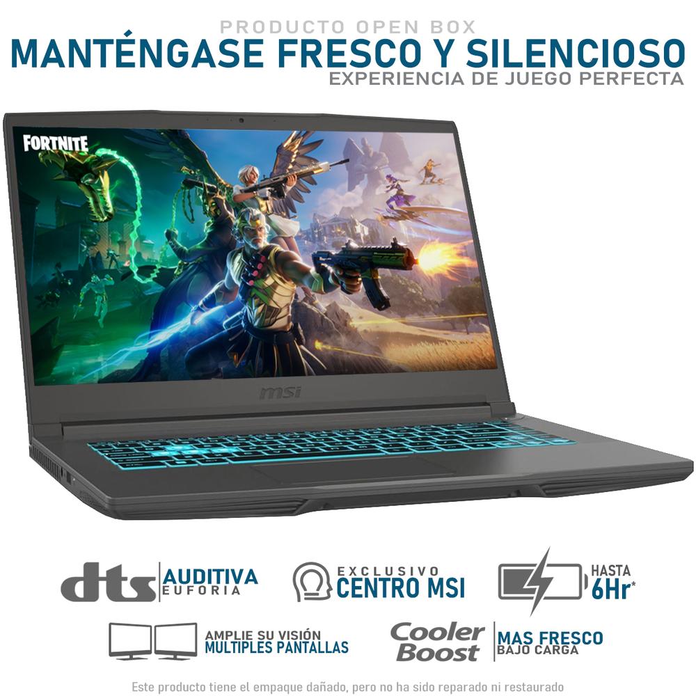Foto 4 pulgar | Laptop Gamer Msi Thin 15 Rtx 3050 Intel Core I5 12450h 8gb Ram 512gb Ssd 15.6'' 144hz W11h Teclado En Ingles Reacond