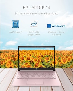 Foto 4 | Laptop Hp New 14 Hd Ultraligero, Delgado, 16 Gb De Ram, 564 Gb, Rosa - Venta Internacional.