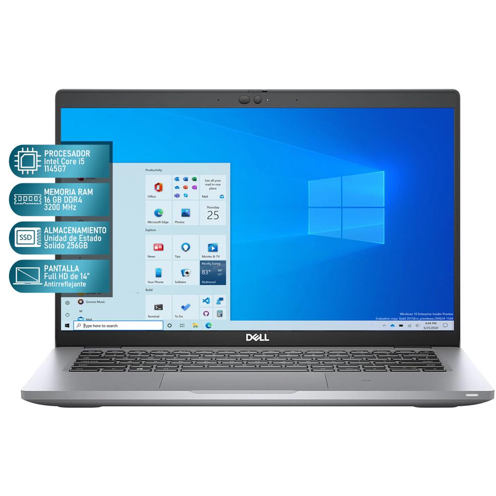 Foto 3 pulgar | Laptop Dell Latitude 5420 Intel Core I5 1145g7 16gb Ram 256gb Ssd 14'' Windows 10 Pro Teclado En Ingles Reacondicionado