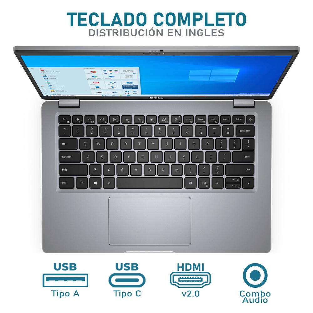Foto 5 pulgar | Laptop Dell Latitude 5420 Intel Core I5 1145g7 16gb Ram 256gb Ssd 14'' Windows 10 Pro Teclado En Ingles Reacondicionado
