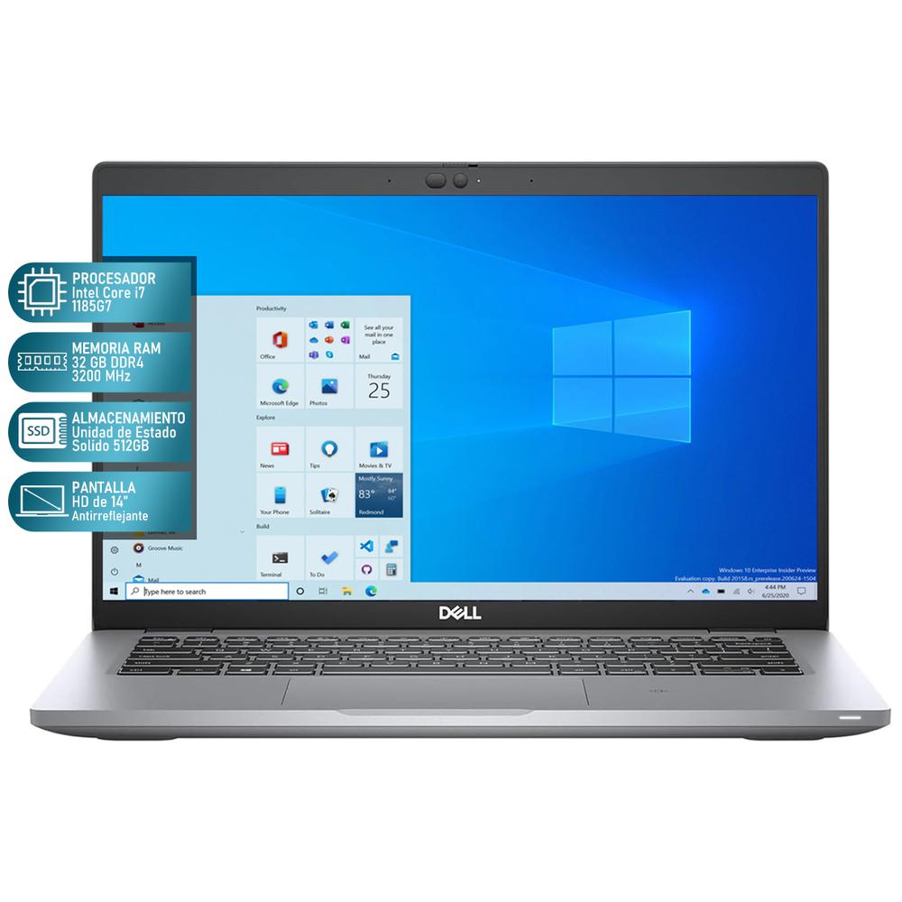 Foto 3 pulgar | Laptop Dell Latitude 5420 Core I7 1185g7 32gb 512gb Ssd 14'' W10p Ingles Reacondicionado De5420-i7-11
