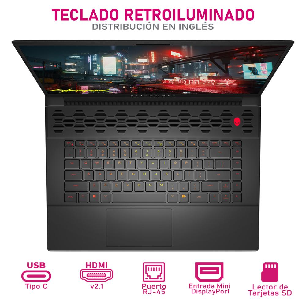 Foto 4 | Laptop Gamer Alienware M16 Nvidia Geforce Rtx 4080 Amd Ryzen 9 16gb Ram 1tb Ssd 16'' 240hz Teclado En Ingles Reacond