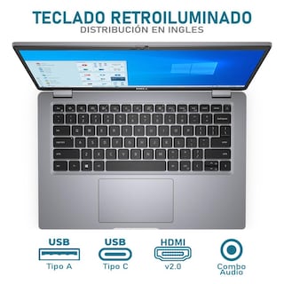 Foto 4 | Laptop Dell Latitude 5420 Intel Core I7 1185g7 32gb Ram 512gb Ssd 14'' Windows 10 Pro Teclado En Ingles Reacondic
