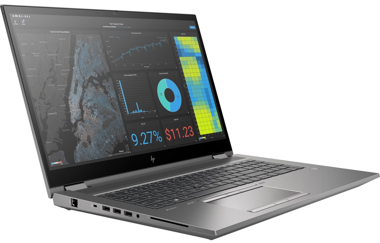 Foto 3 pulgar | Hp Zbook Fury 17 G7 Intel Core I7 10ma 1tb  Ssd 64gb Ram Ddr4 Tarjeta Quadro Rtx 4000   Reacondicionado