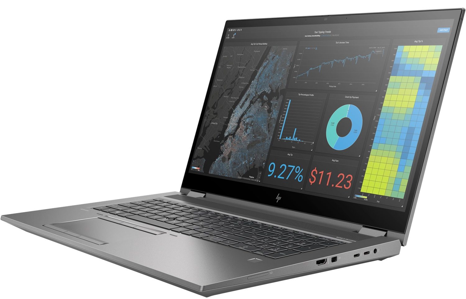 Foto 4 pulgar | Hp Zbook Fury 17 G7 Intel Core I7 10ma 1tb  Ssd 64gb Ram Ddr4 Tarjeta Quadro Rtx 4000   Reacondicionado