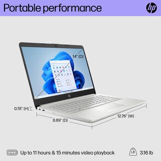 Foto 3 | Ordenador Portátil Hp Stream 14 Hd Intel Celeron N4120 De 4 Gb De Ram Y 64 Gb De Ssd - Venta Internacional.