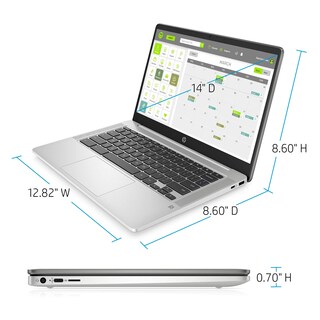 Foto 4 | Portátil Hp Chromebook 14 Pulgadas Fhd Intel Celeron N4000 4 Gb Ram 32 Gb - Venta Internacional.