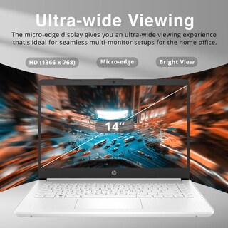 Foto 4 | Ordenador Portátil Hp Stream 14 Hd Intel Celeron N4120 De 4 Gb De Ram Y 64 Gb De Ssd - Venta Internacional.