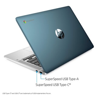 Foto 7 | Portátil Hp Chromebook Hd Intel Celeron N4000 De 14 Pulgadas Con 4 Gb De Ram - Venta Internacional.
