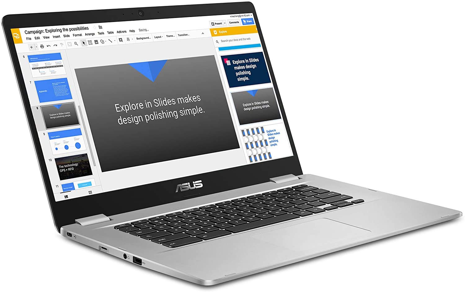 Foto 2 pulgar | Ordenador Portátil Asus Chromebook C523 Celeron De 4 Gb De Ram 32 Gb Ssd De 15,6 Pulgadas - Venta Internacional.