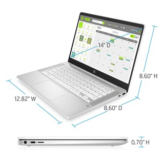 Foto 4 | Computadora Portátil Hp Chromebook De 14 Pulgadas Con Pantalla Fhd Intel Celeron N4000 De 4 Gb/32 Gb - Venta Interna