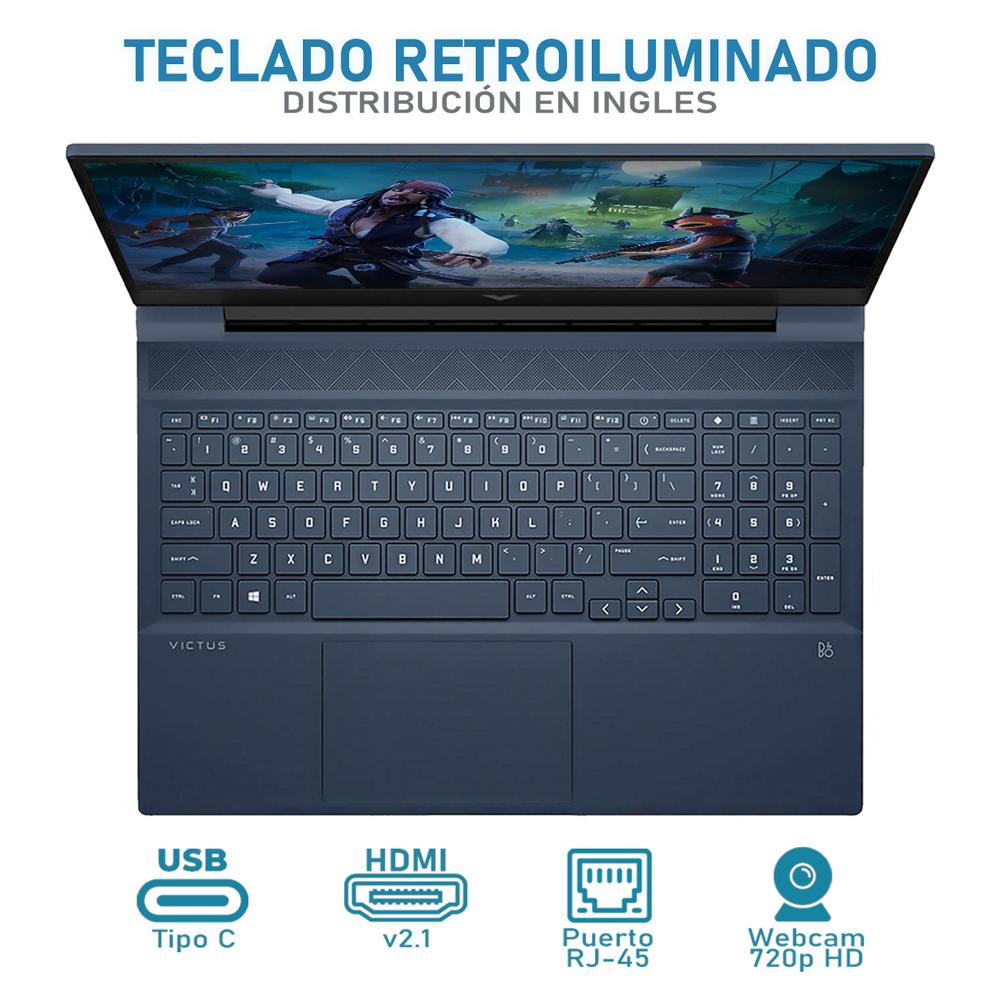 Foto 5 pulgar | Laptop Gamer Hp Geforce Rtx 3050 Intel Core I5 12450h 32gb Ram 512gb Ssd 15.6'' Teclado En Ingles + Mouse Dxt Reaco