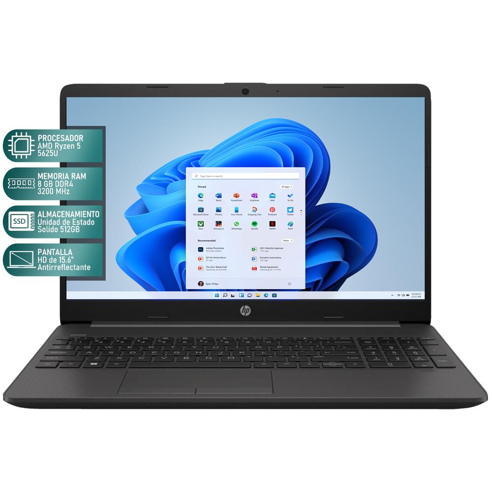 Foto 3 pulgar | Laptop Hp 255 G9 Amd Ryzen 5 5625u 8gb Ram 512gb Ssd 15.6'' Windows 11 Home Teclado En Español (reacondicionado)