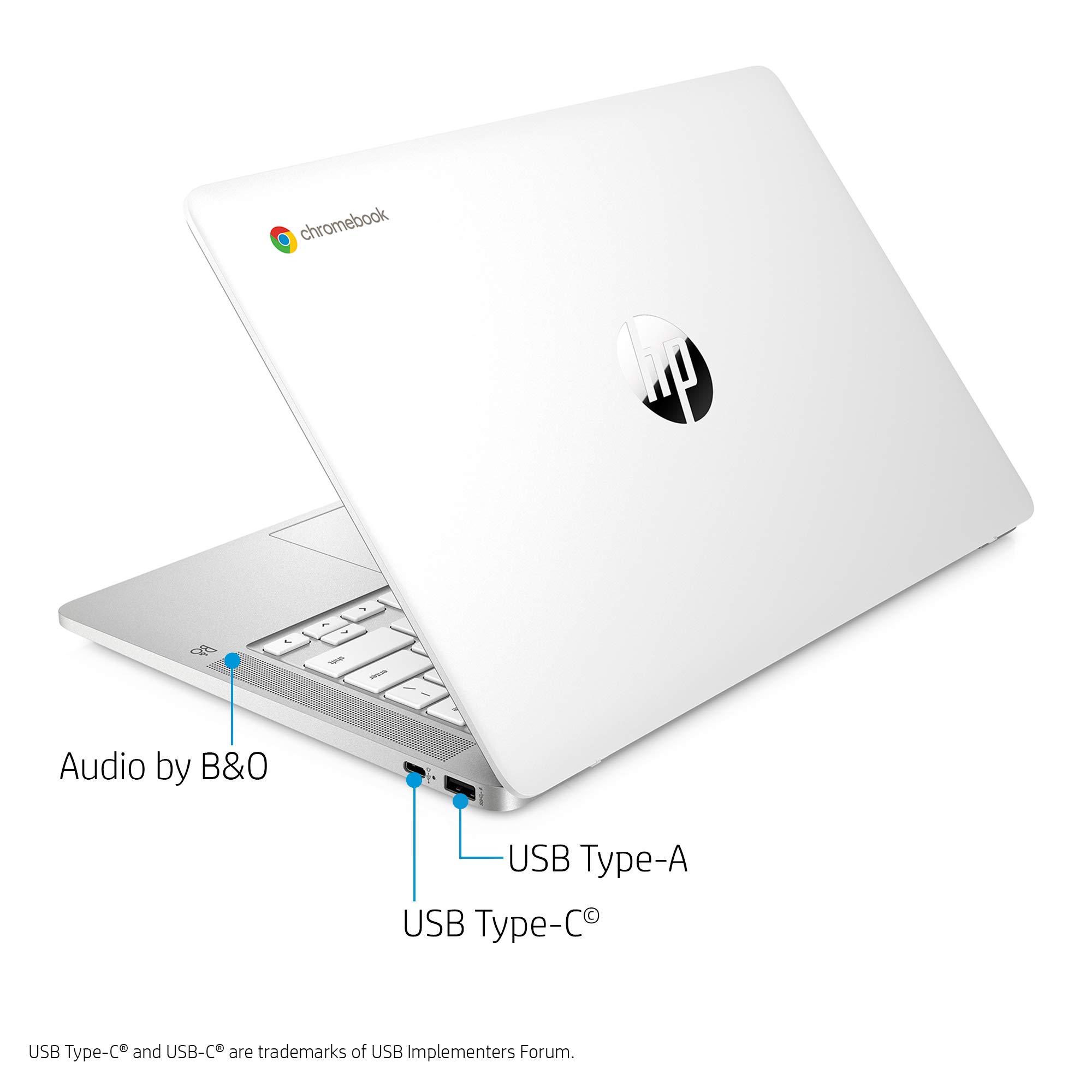 Foto 4 pulgar | Portátil Hp Chromebook Con Pantalla Táctil Hd De 14 Pulgadas, 4 Gb De Ram, 32 Gb Emmc - Venta Internacional.