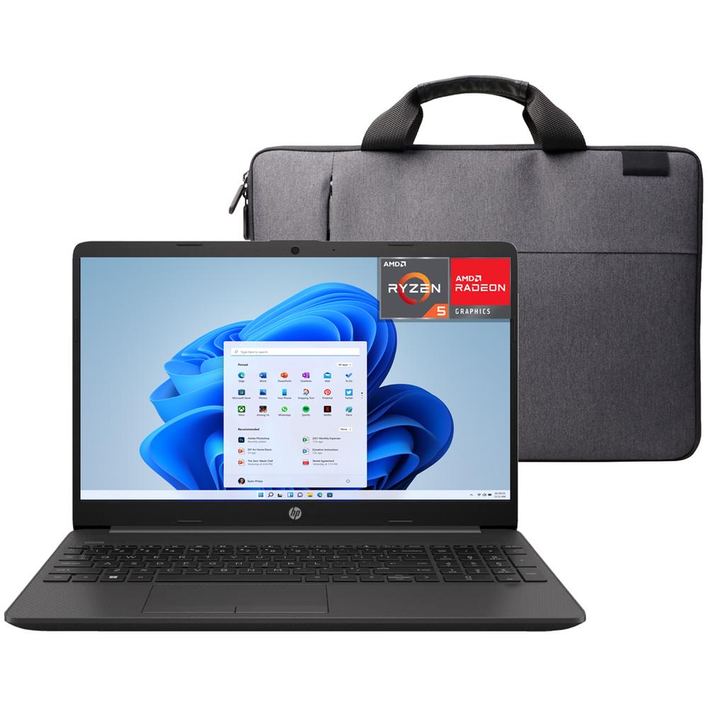 Laptop Hp 255 G9 Amd Ryzen 5 16gb Ram 512gb Ssd 15.6'' Windows 11 Home Teclado En Español + Maletin Reacondicionado