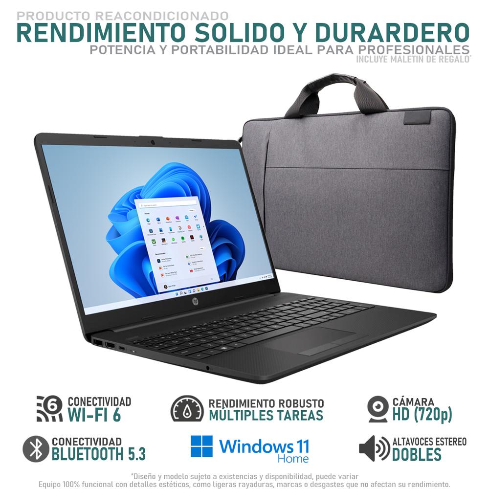Foto 3 | Laptop Hp 255 G9 Amd Ryzen 5 16gb Ram 512gb Ssd 15.6'' Windows 11 Home Teclado En Español + Maletin Reacondicionado