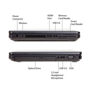 Foto 4 | Laptop Dell E5440, 14'', Core I5-4a, 8gb-256gb Ssd- Reacondicionado.
