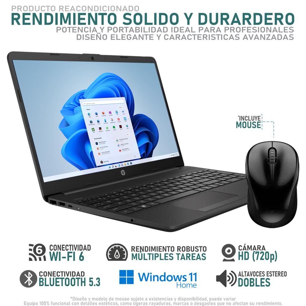 Foto 3 | Laptop Hp 255 G9 Amd Ryzen 5 5625u 24gb Ram 512gb Ssd Windows 11 Home Teclado En Español + Mouse Reacondicionado