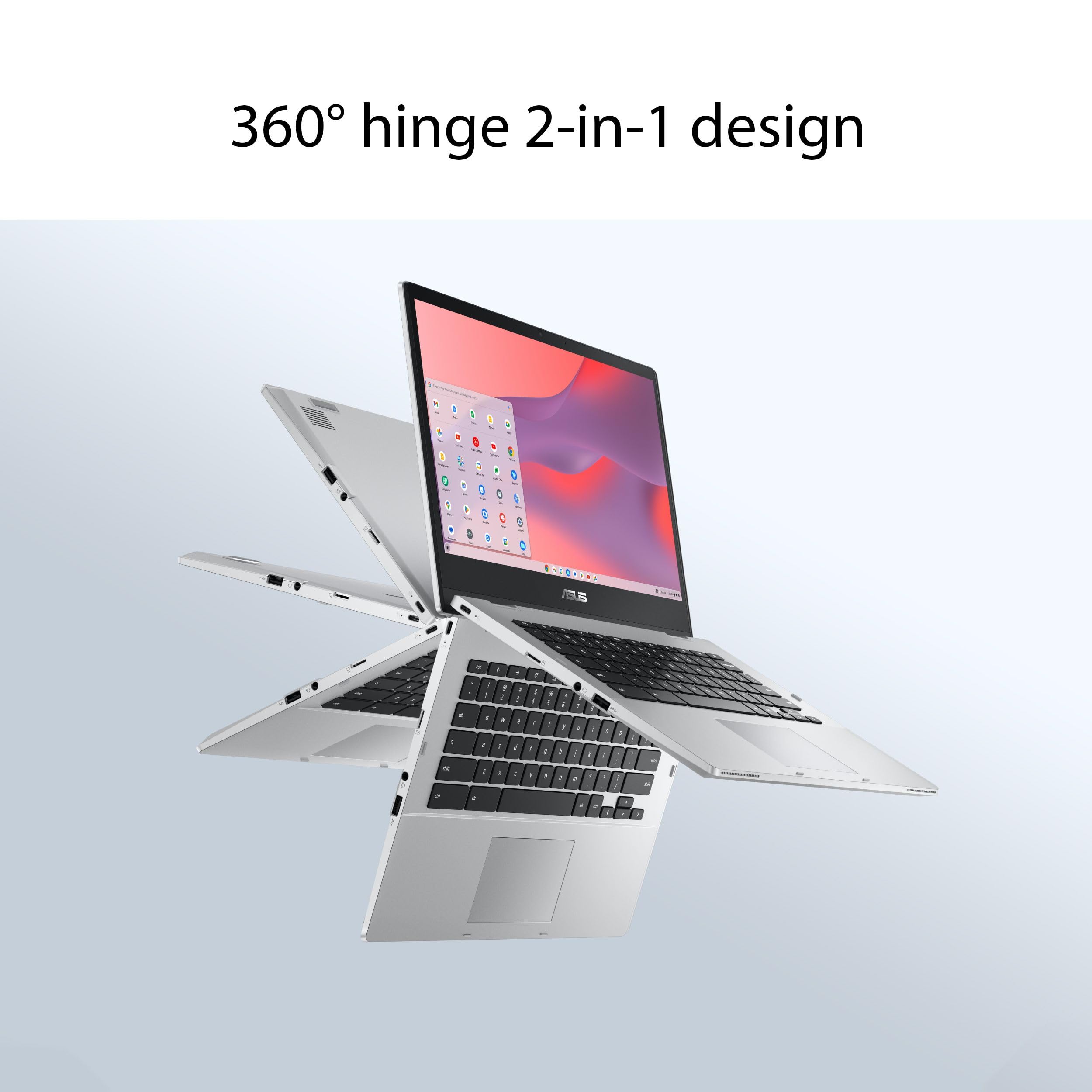 Foto 2 | Ordenador Portátil Asus Chromebook Flip Cx1 Cx1400fka-as88f De 14 Pulgadas - Venta Internacional.