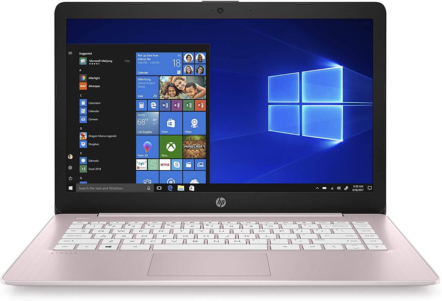 Ordenador Portátil Hp Stream 14 Hd Display 4 Gb Ram 32 Gb Emmc Win10 S - Venta Internacional.