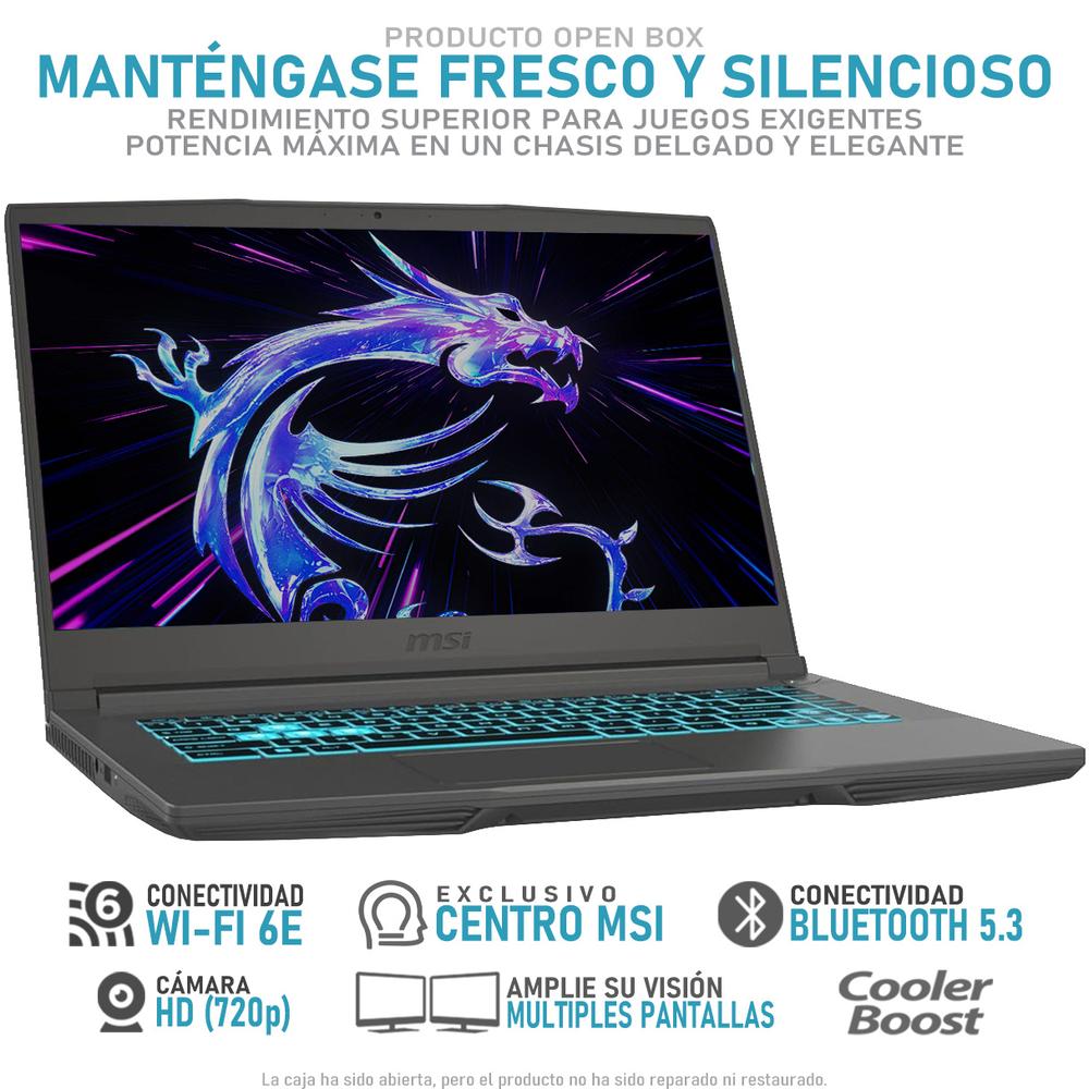 Foto 3 | Laptop Gamer Msi Thin A15 Geforce Rtx 4060 Amd Ryzen 7 7735hs 16gb Ram 1tb Ssd 15.6'' Teclado En Español Reacondicionad