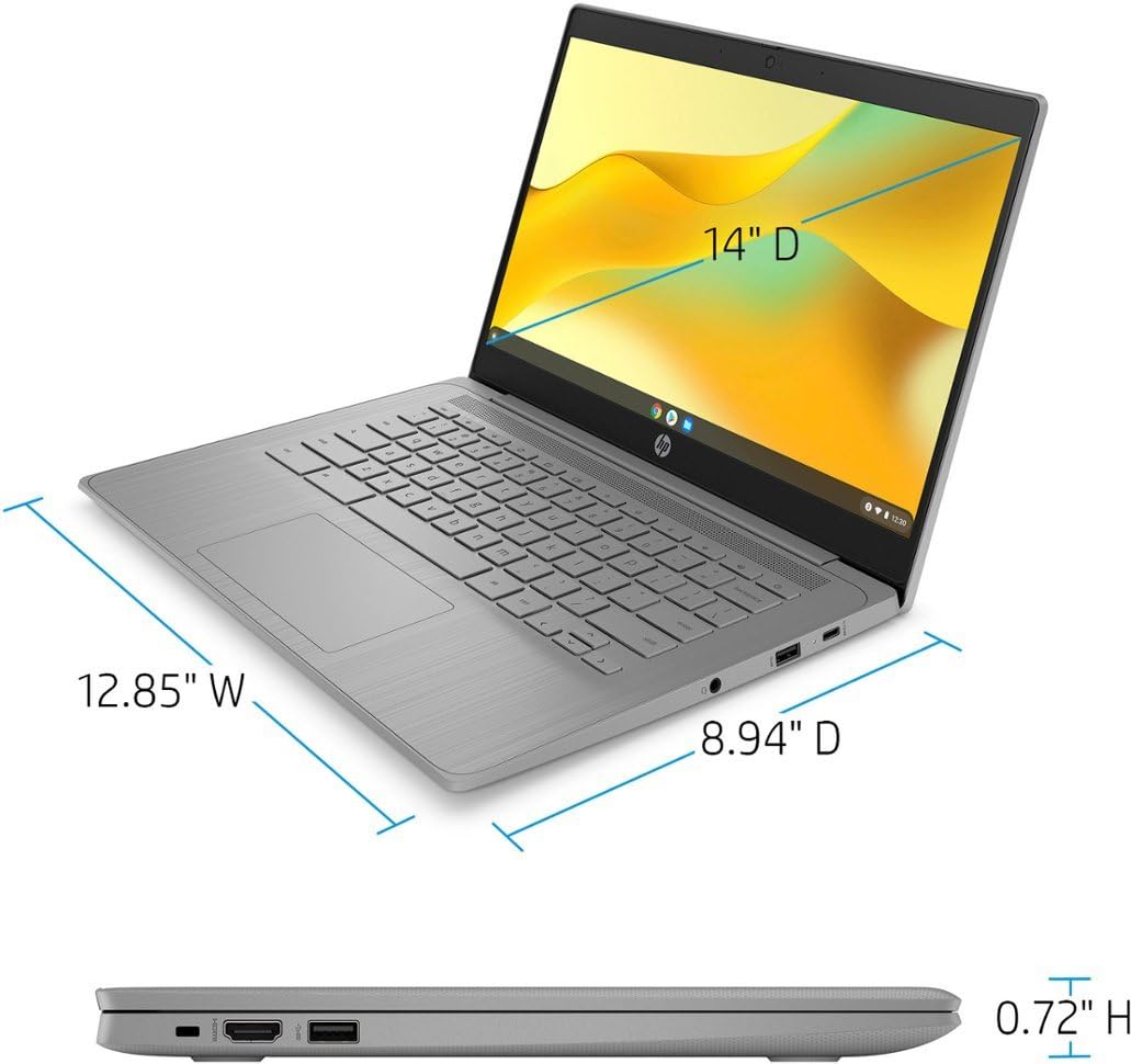 Foto 5 | Laptop Hp Chromebook 2023 14'' Intel Celeron 4 Gb Ram 64 Gb Ssd - Venta Internacional