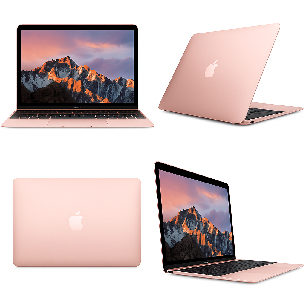 Foto 3 pulgar | Mac Book Retina A1534 Rose Gold Reacondiconado