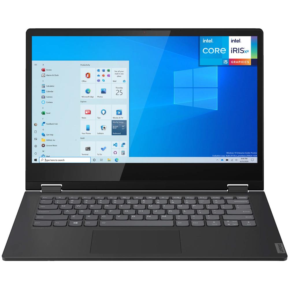 Laptop Lenovo Flex 81sq Intel Core I5 8265u 8gb Ram Ssd 512gb 14'' Windows 10 Home Teclado en Inglés Reacondicionado