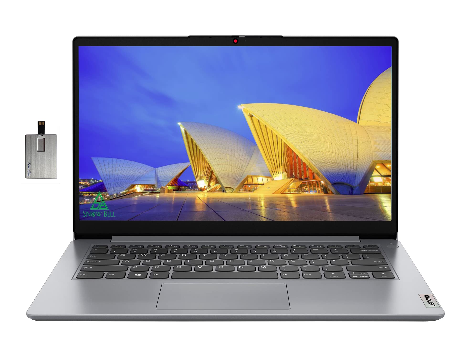 Foto 2 pulgar | Reacondicionado Ordenador Portátil Lenovo Ideapad 1i 14 Hd Intel Celeron 4 Gb Ram 128 Gb Ssd - Venta Internacional.