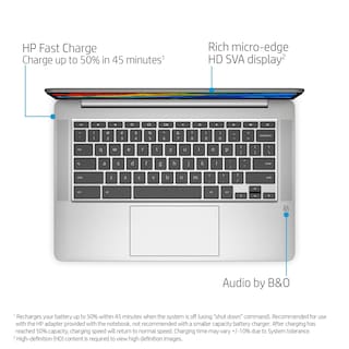 Foto 6 | Ordenador Portátil Hp 2020 Flagship 14 Chromebook 14 Pulgadas 4 Gb 64 Gb Emmc - Venta Internacional.