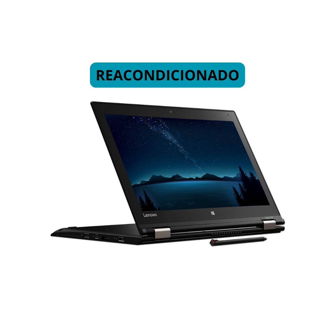 Laptop Lenovo Yoga 260 2 En 1 Intel Core I5-6300u Con 8gb De Ram Y 256gb Ssd De Almacenamiento -reacondicionado-