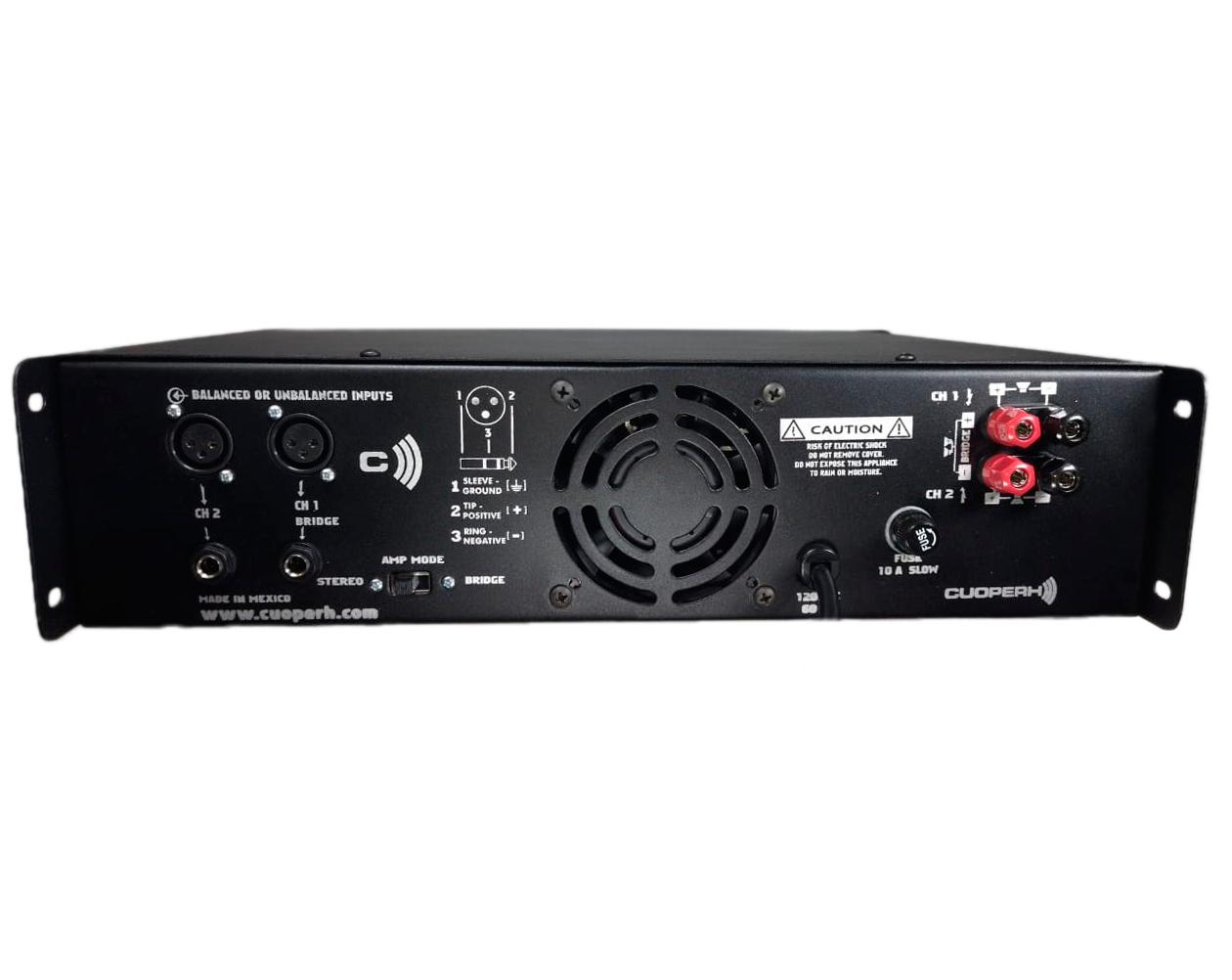 Foto 2 | Amplificador de Audio Profesional Cuoperh Sl6000 color Negro Silver Line