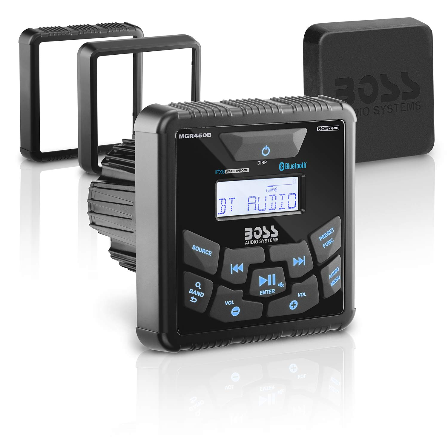 Foto 2 pulgar | Receptor Marine Gauge Boss Audio Systems Mgr450b Bluetooth - Venta Internacional.