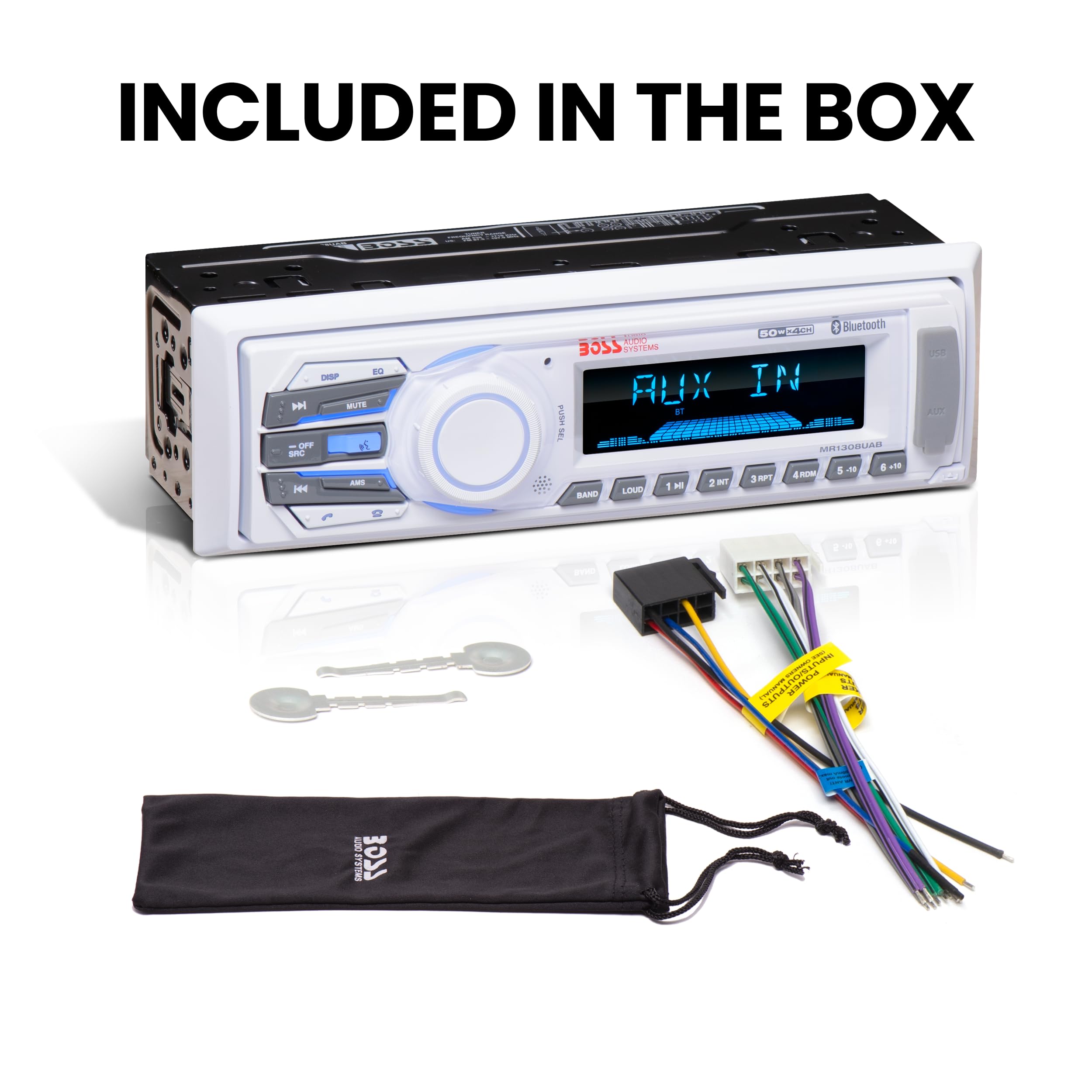 Foto 5 pulgar | Receptor Marino Boss Audio Systems Mr1308uab Bluetooth - Venta Internacional.