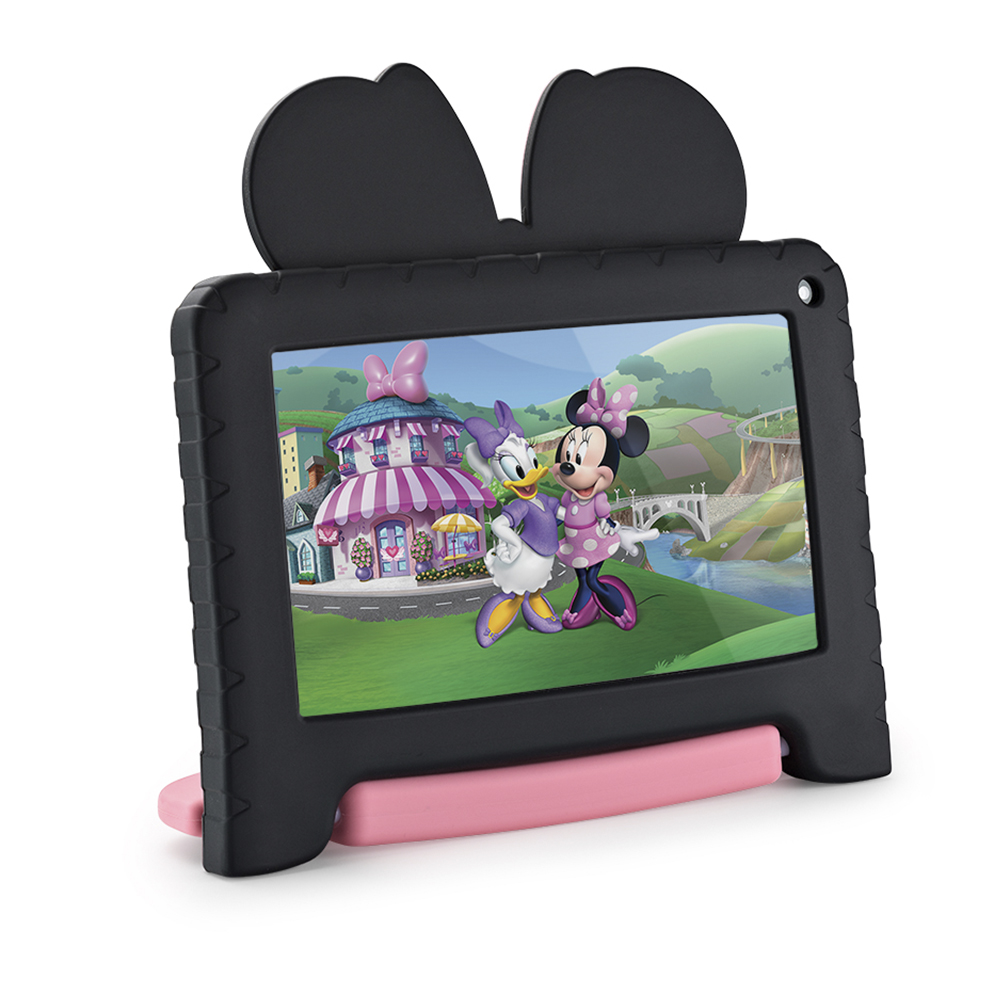 Foto 2 pulgar | Tablet Multilaser Minnie Mouse 7" color Negro