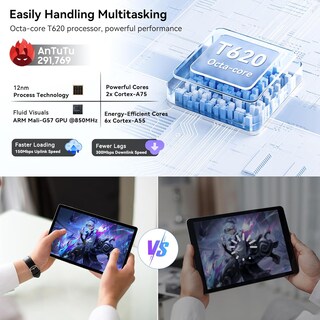 Foto 6 | Tablet Blackview Mega8 De 36 Gb+256 Gb/2 Tb, 11000 Mah, 13 Pulgadas, Fhd+ - Venta Internacional.