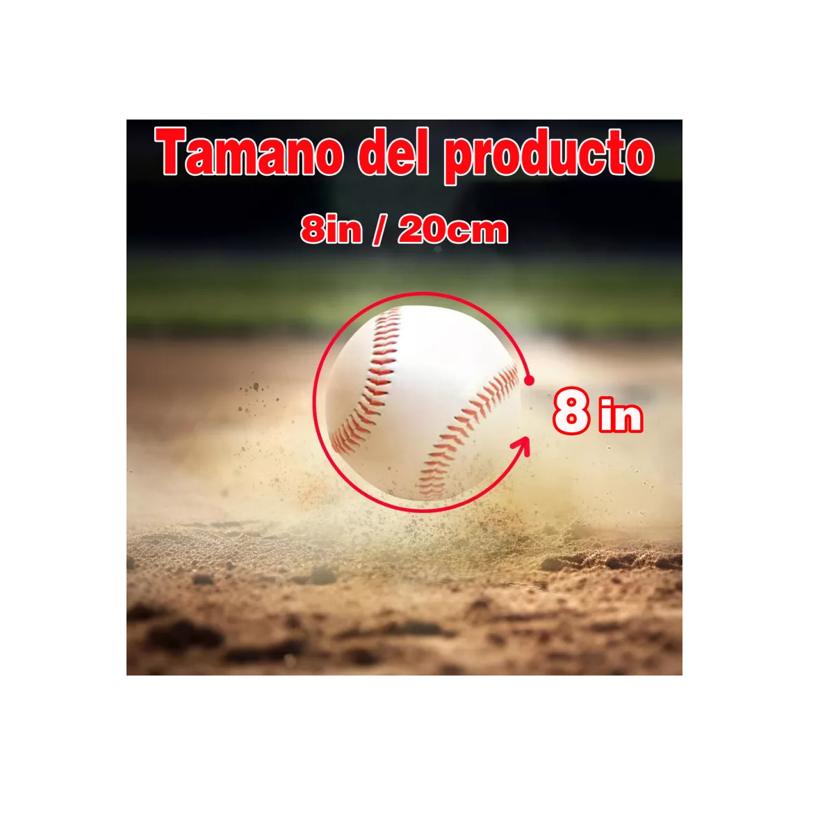 Foto 2 | Pelota Softball Pelota Beisbol 10 Pelotas  Eo Safe Imports Esi-15830 Multicolor