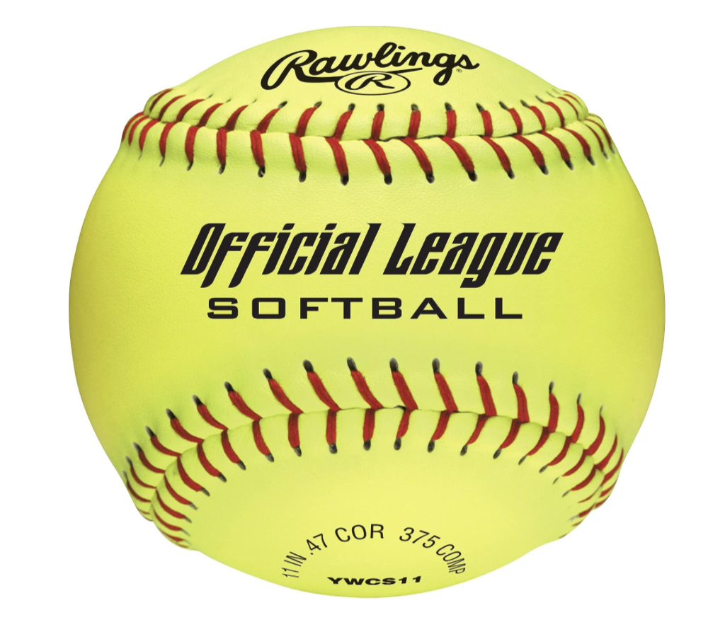 Foto 3 pulgar | Pelotas para Softball Rawlings YWCS11 color Verde 6 Unidades