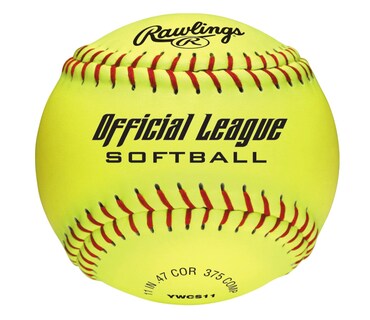 Foto 2 | Pelotas para Softball Rawlings YWCS11 color Verde 6 Unidades