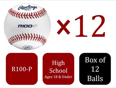 Foto 2 | Béisbol Rawlings R100-p Practice Collegiate High School Yo - Venta Internacional.