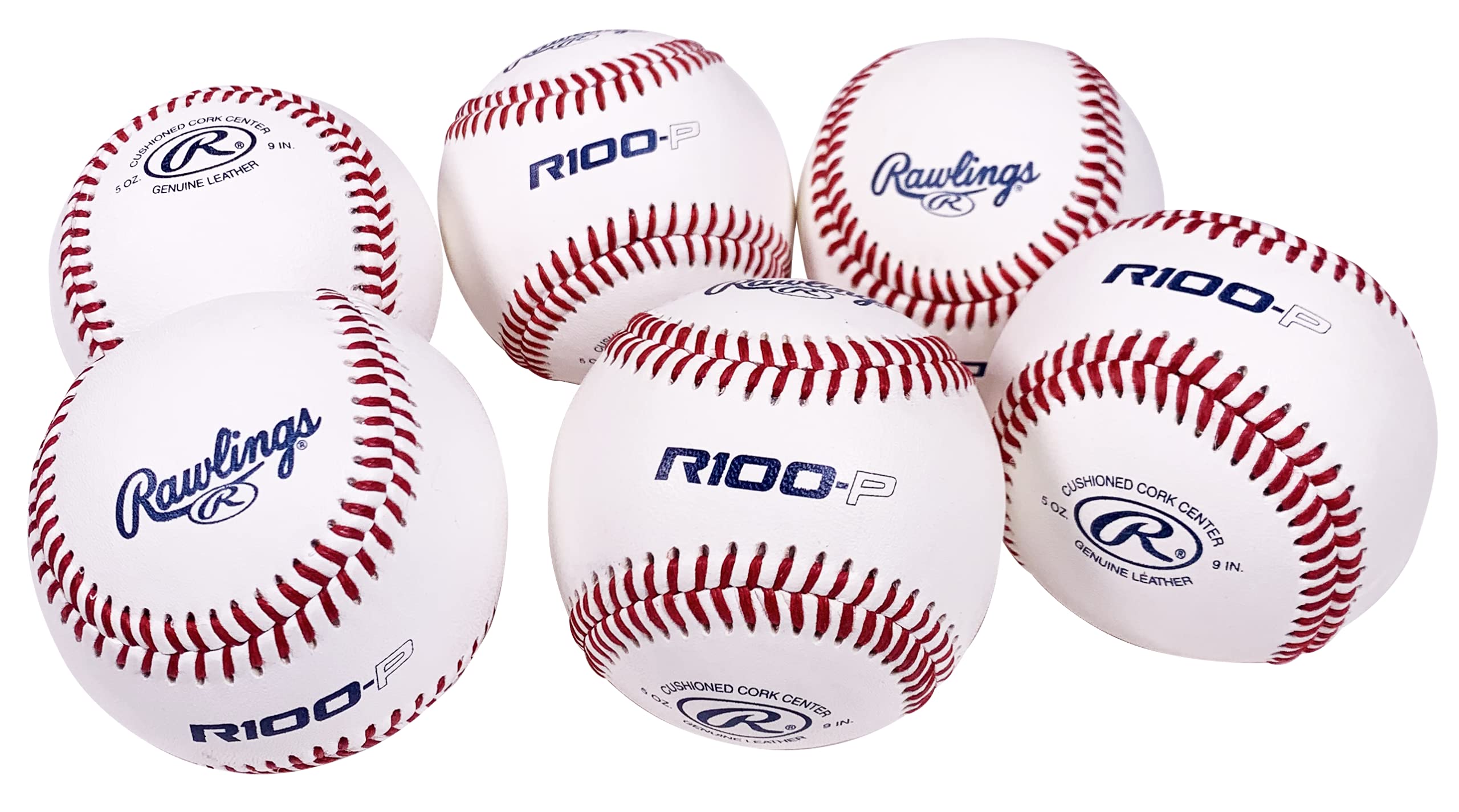Foto 4 pulgar | Béisbol Rawlings R100-p Para Escuelas Secundarias O Jóvenes (6 Unidades) - Venta Internacional.