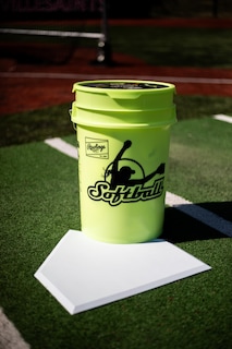 Foto 3 | Softballs Rawlings Nc12bb Fastpitch, 18 Unidades, Con Balde - Venta Internacional.