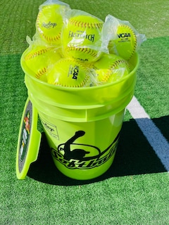 Foto 5 | Softballs Rawlings Nc12bb Fastpitch, 18 Unidades, Con Balde - Venta Internacional.