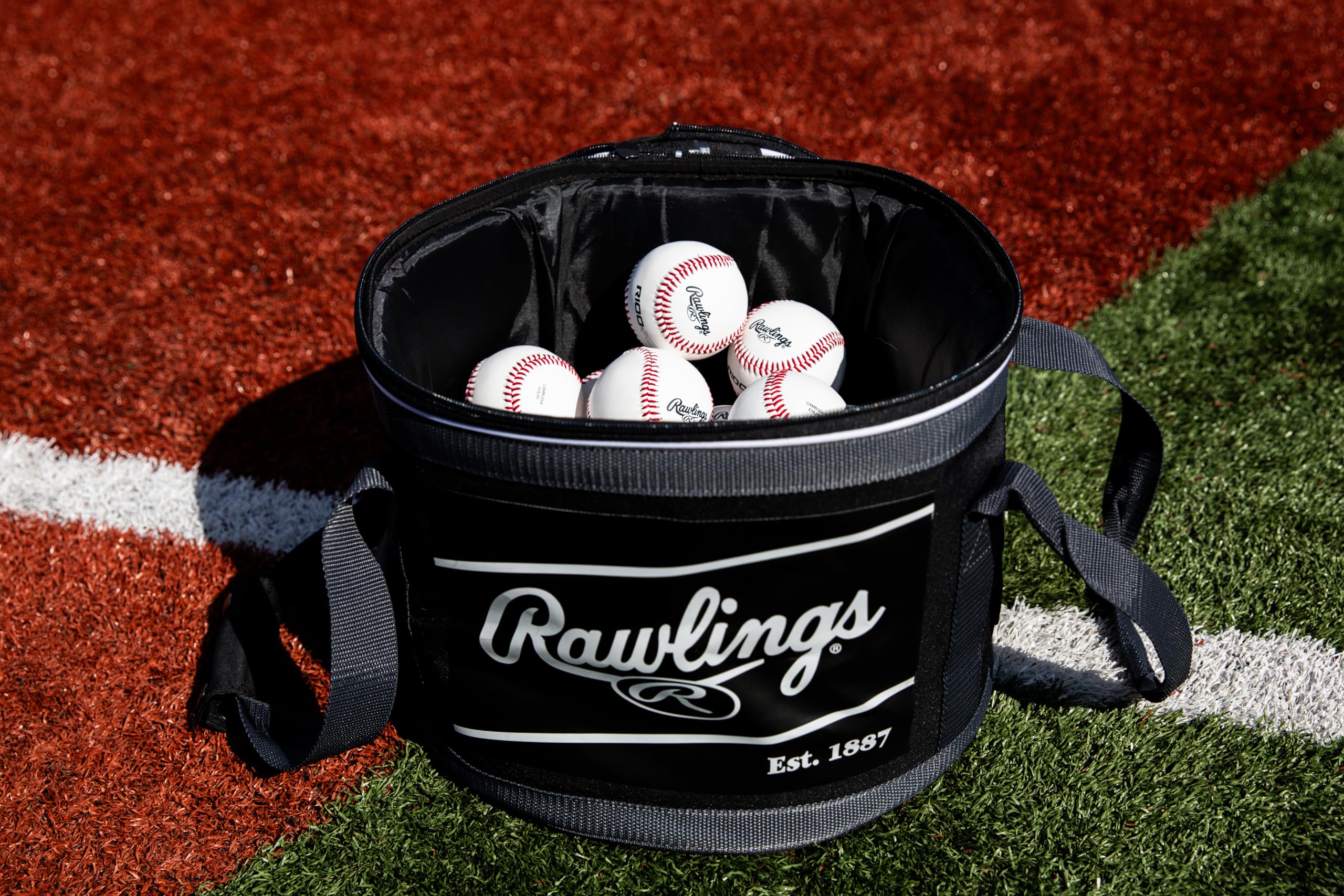 Foto 7 pulgar | Bolsa Para Pelotas Rawlings De Lados Blandos Con Capacidad Para 36 Pelotas De Béisbol Y 24 Pelotas D - Venta Interna