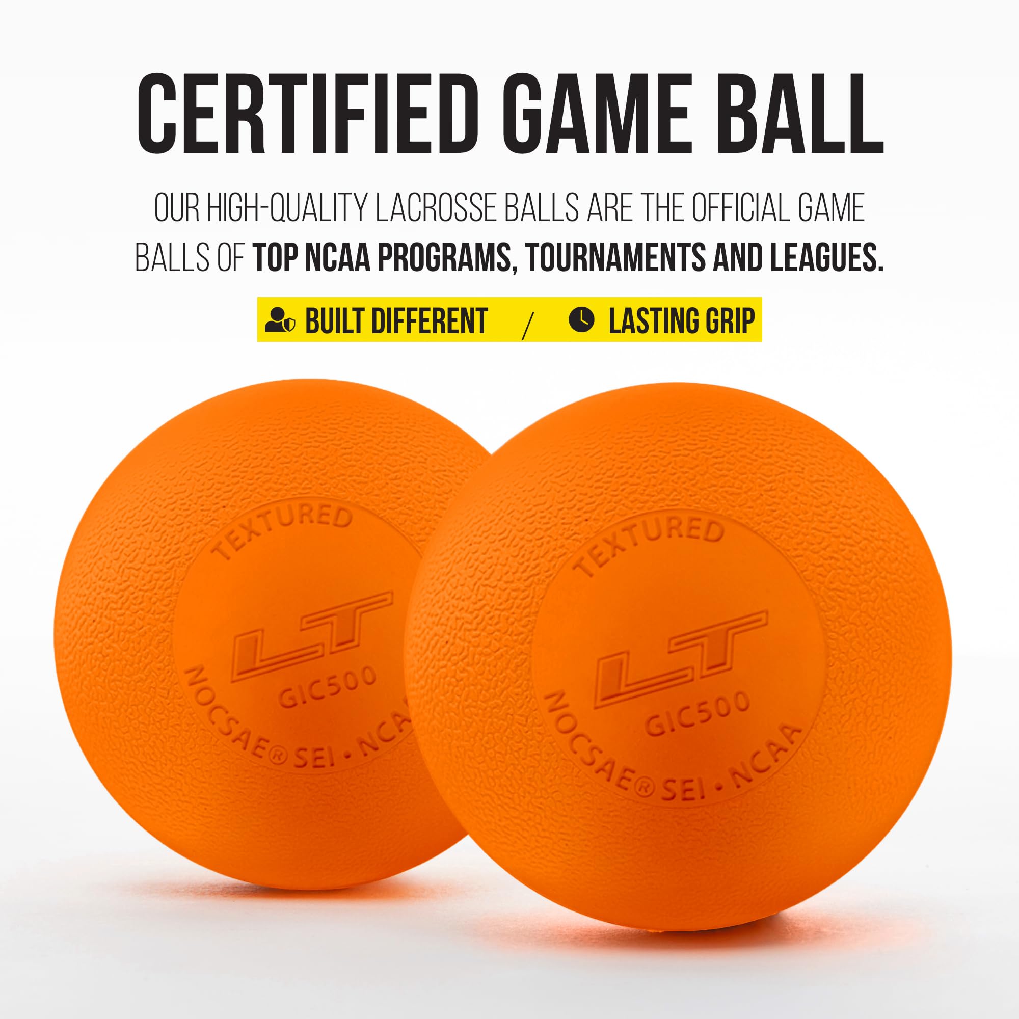 Foto 7 pulgar | Pelota De Lacrosse Pearl Lt Naranja Neón  Paquete De 10 - Venta Internacional.