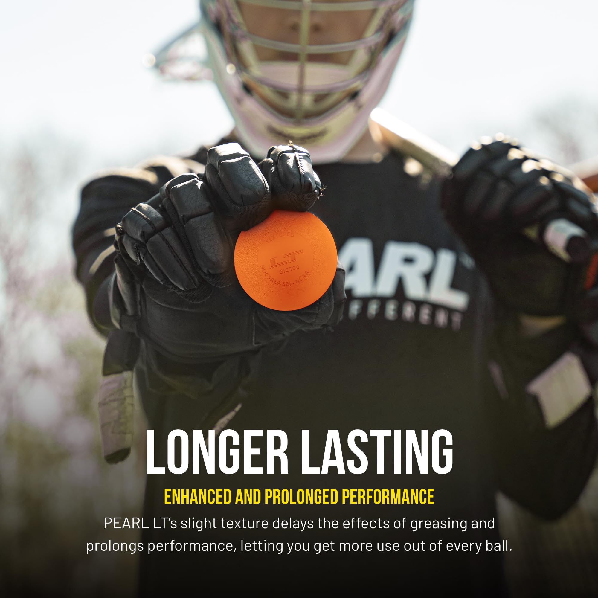 Foto 8 pulgar | Pelota De Lacrosse Pearl Lt Naranja Neón  Paquete De 10 - Venta Internacional.