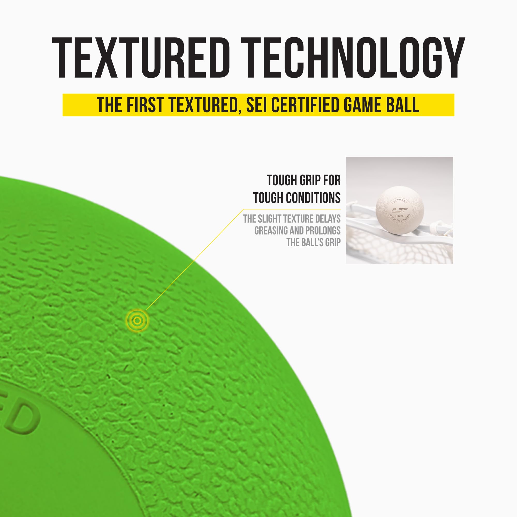 Foto 5 pulgar | Juego Oficial De Lacrosse Ball Pearl Lt  Color Verde Neón  50 Unidades - Venta Internacional.
