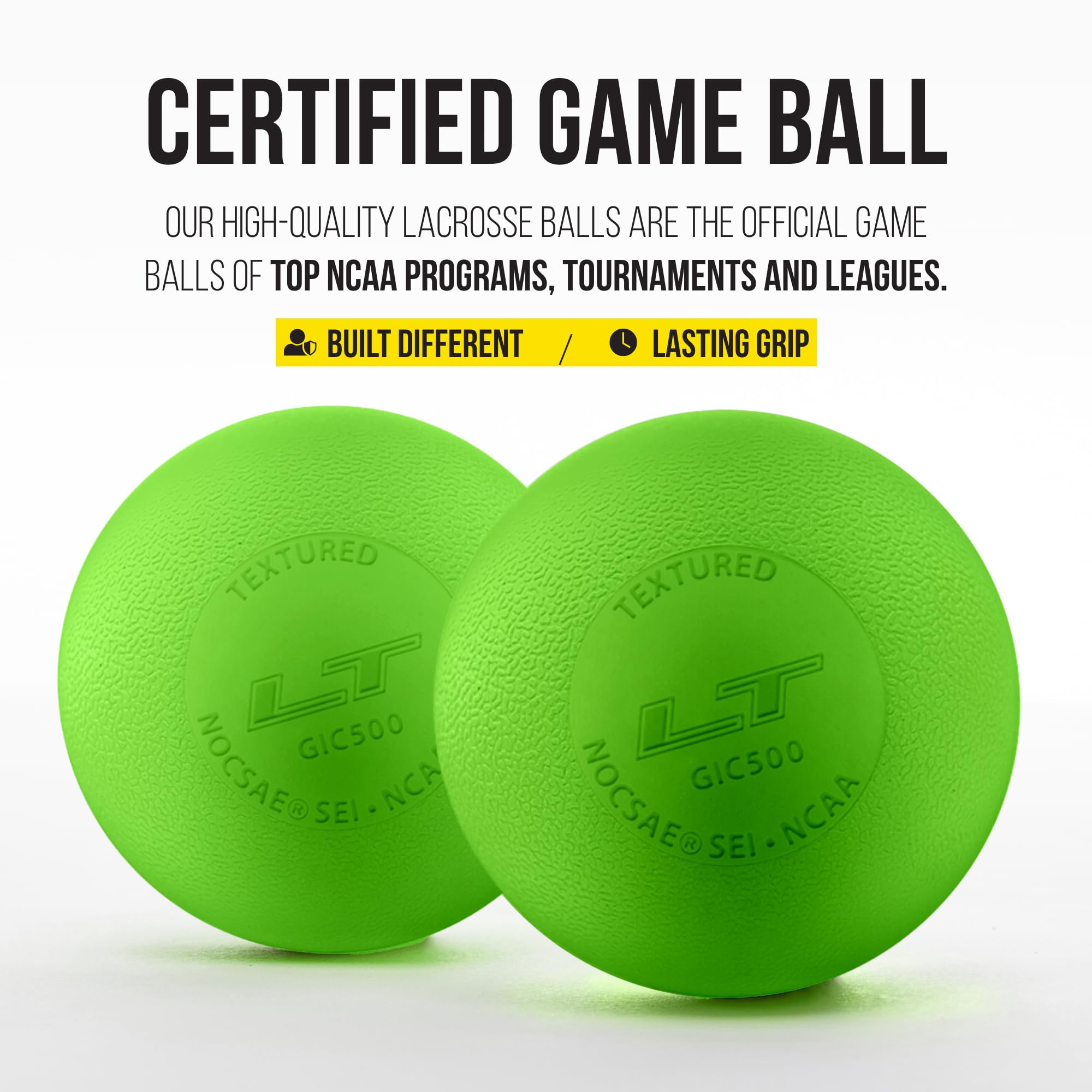 Foto 7 pulgar | Juego Oficial De Lacrosse Ball Pearl Lt  Color Verde Neón  50 Unidades - Venta Internacional.