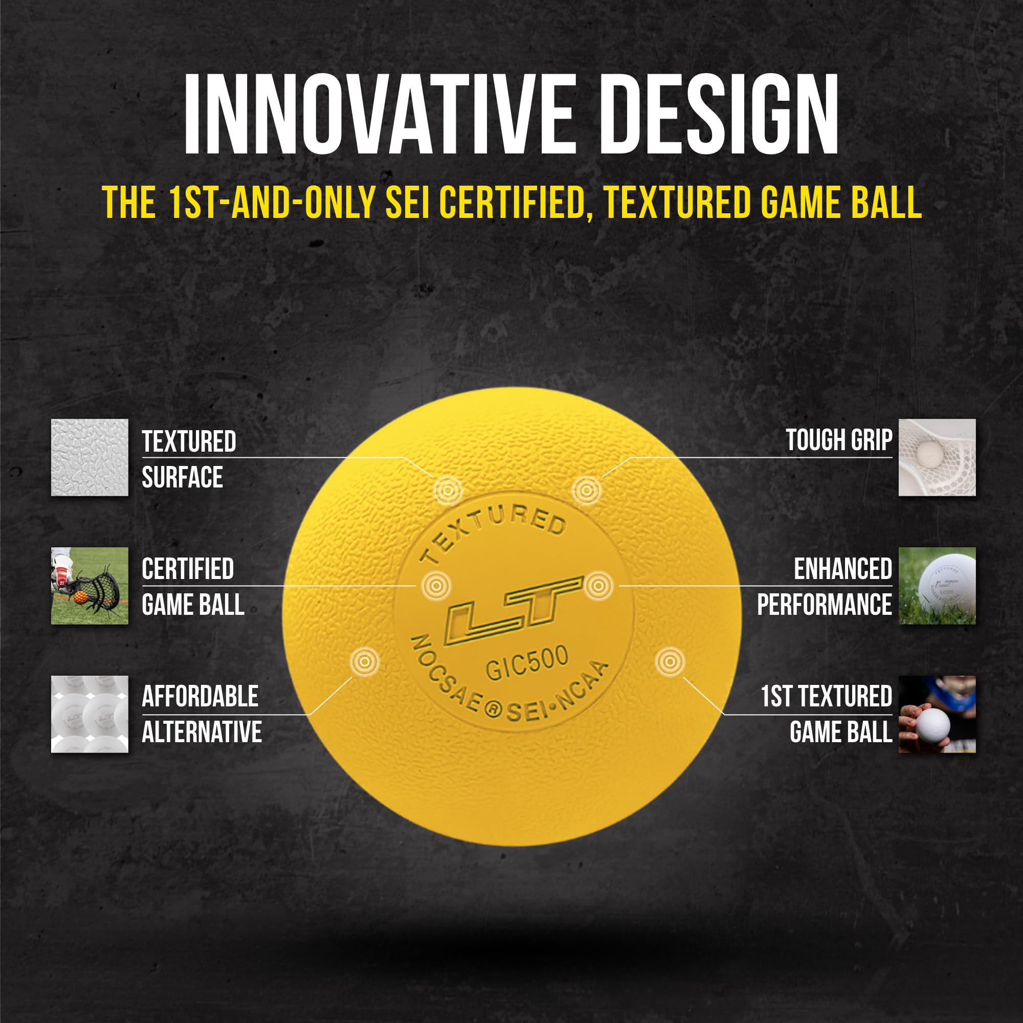 Foto 4 pulgar | Juego Oficial De Lacrosse Ball Pearl Lt Yellow  Paquete De 20 - Venta Internacional.
